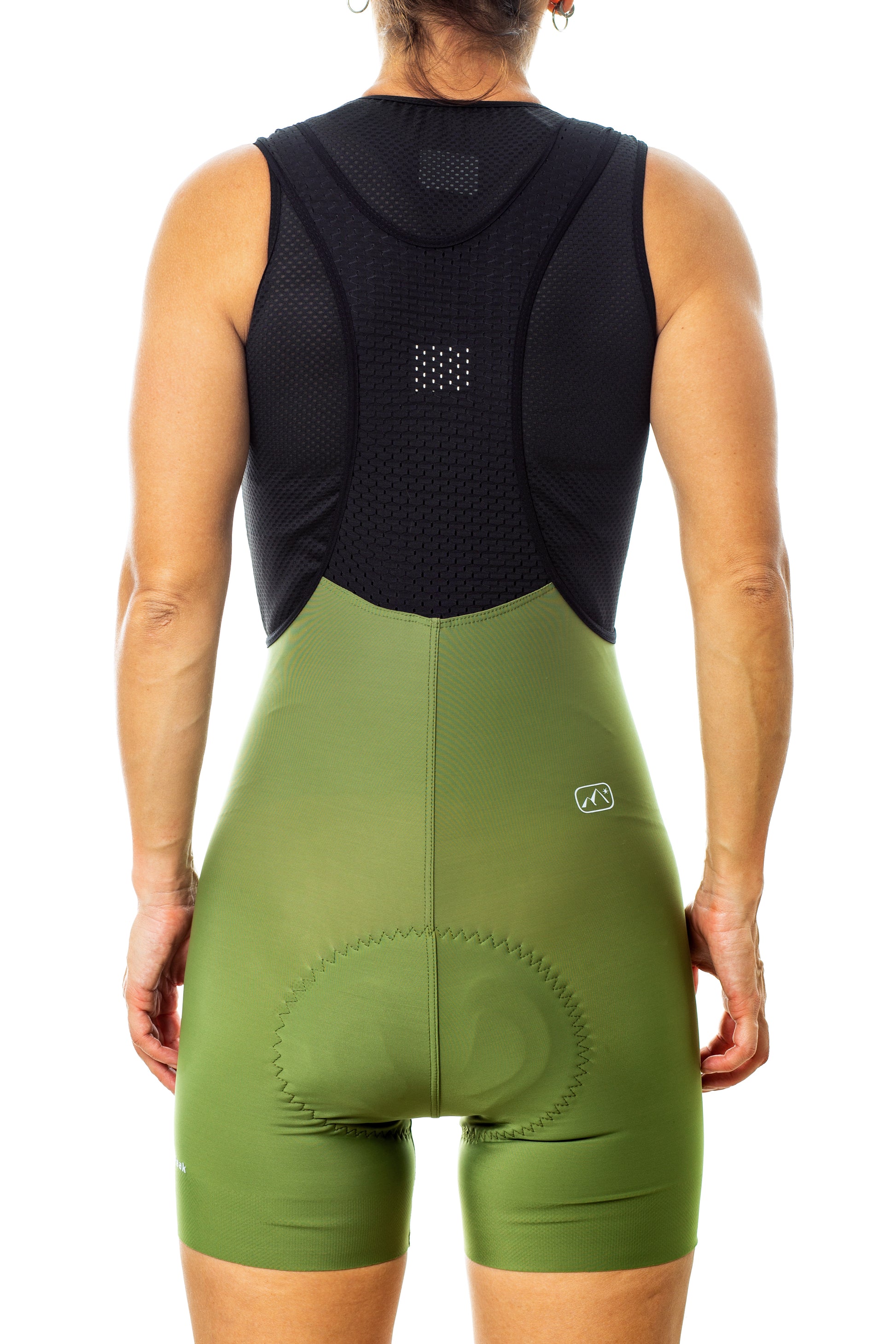 Women's Cycling Bib#color_Green