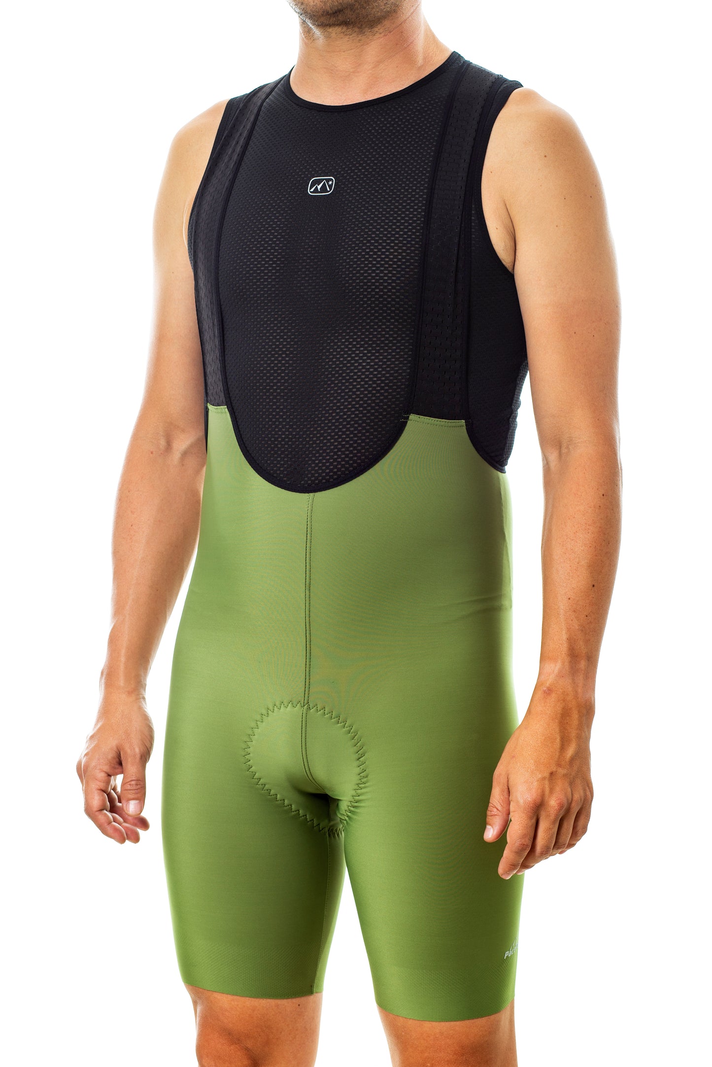 Men's Cycling Bib#color_Green