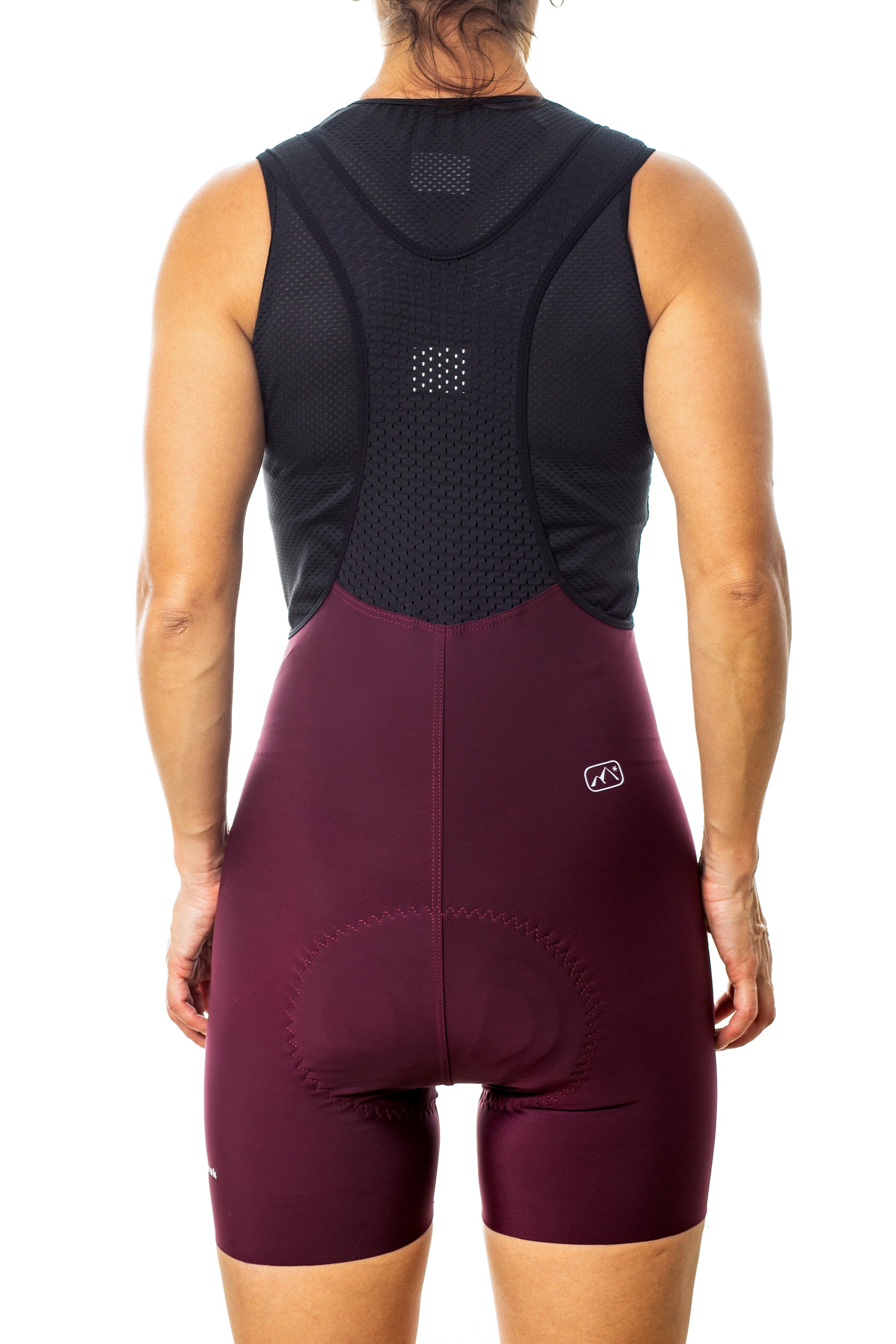 Women's Cycling Bib#color_Eggplant