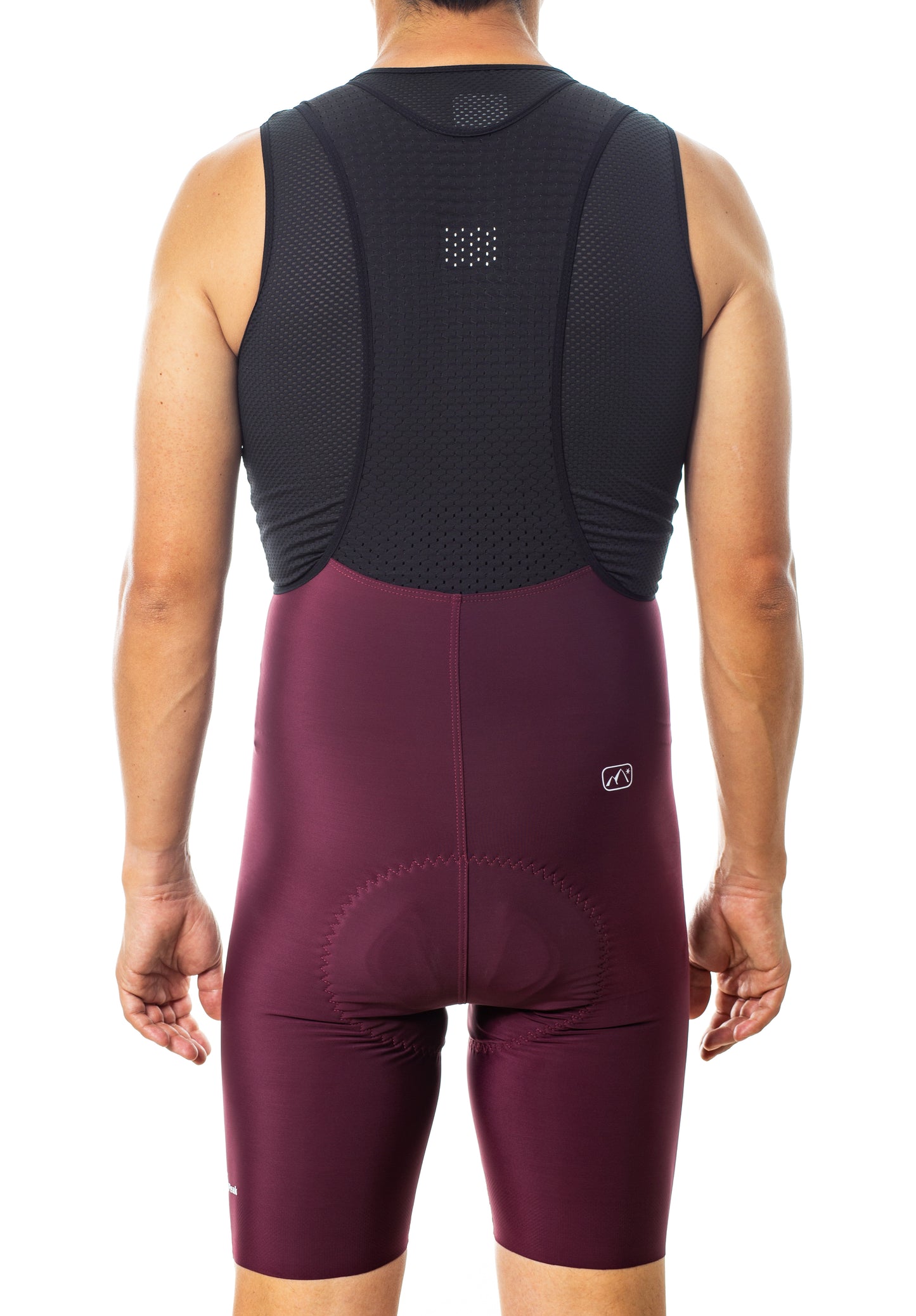 Men's Cycling Bib#color_Eggplant